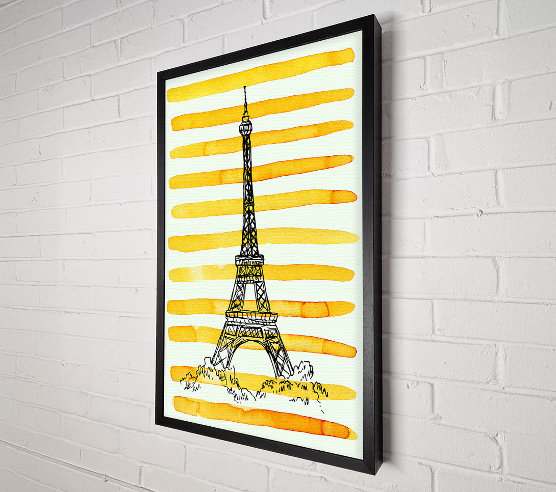  A Canvas Print of Paris The Capital Of Style Canvas Print