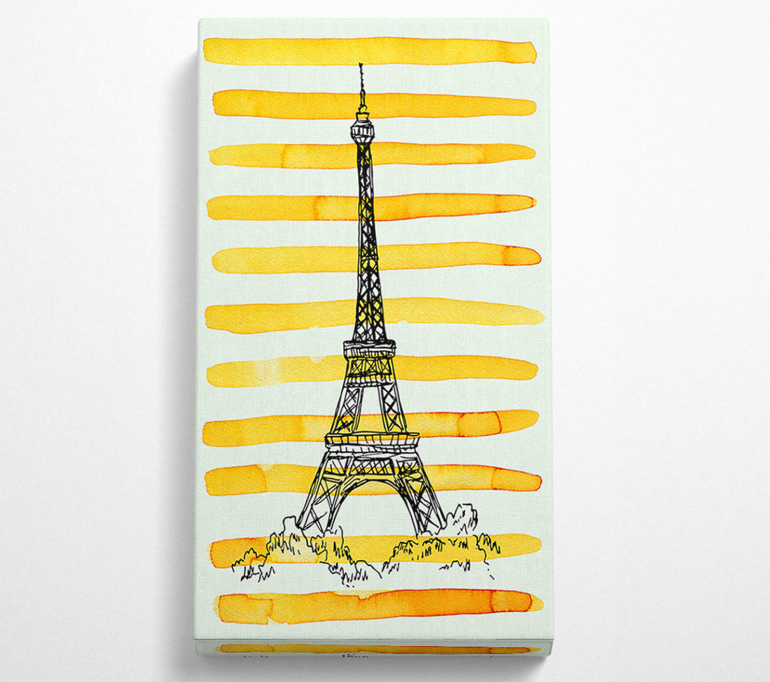  A Canvas Print of Paris The Capital Of Style Canvas Print
