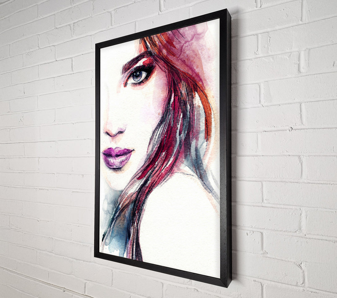  A Canvas Print of First The Look Canvas Art