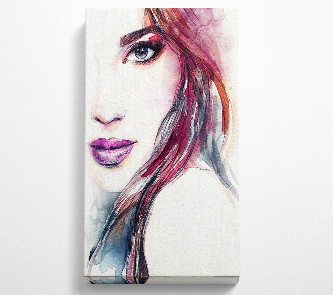 A Canvas Print of First The Look Canvas Art