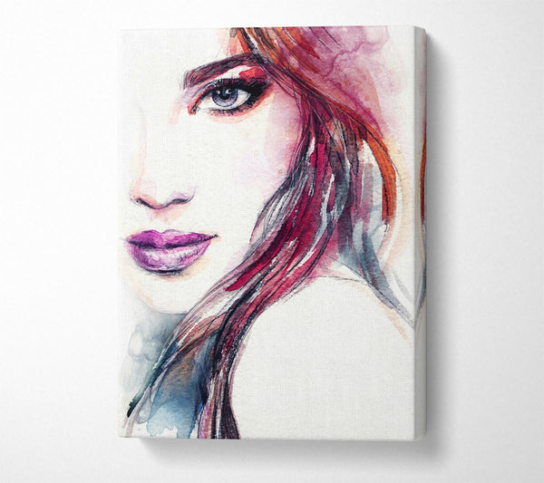  A Canvas Print of First The Look Canvas Art