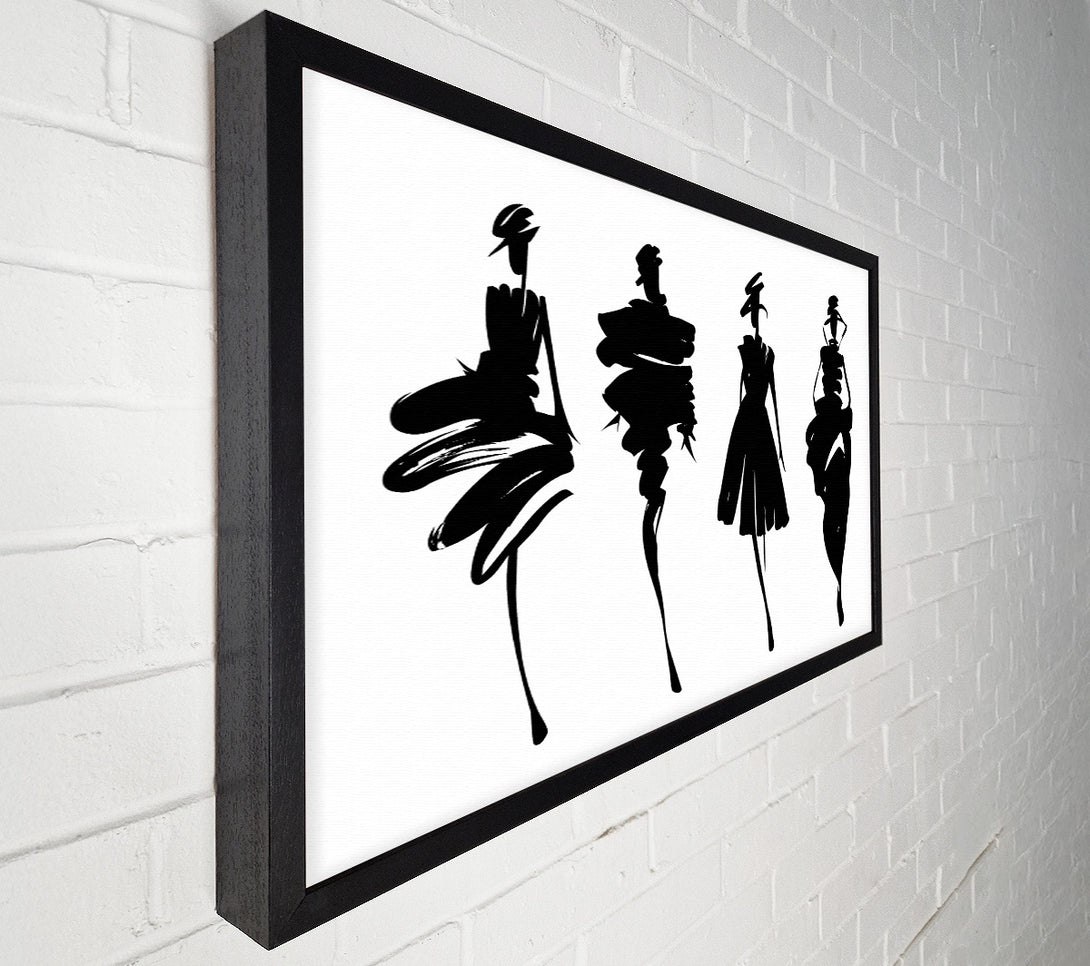  A Canvas Print of All Shapes Canvas Print
