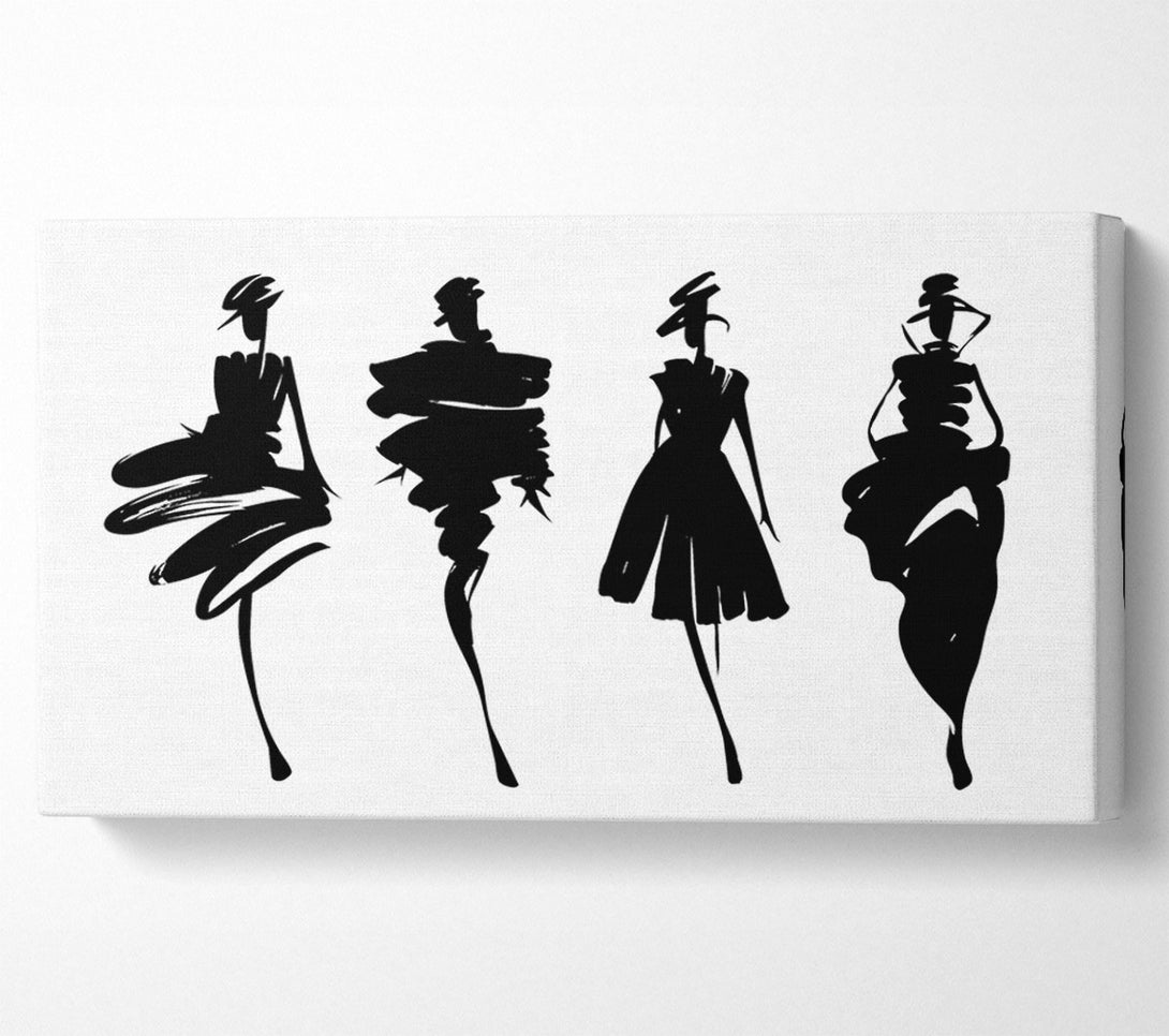  A Canvas Print of All Shapes Canvas Print
