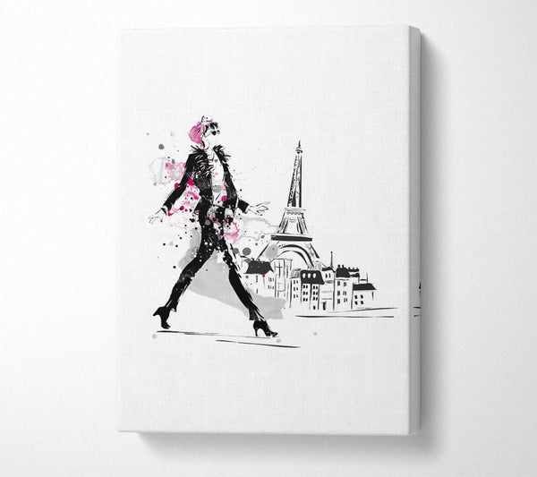  A Canvas Print of Paris Elegance Canvas Wall Art