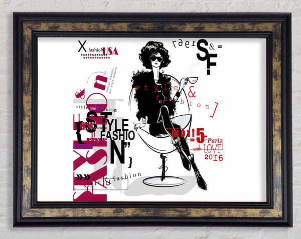USA Framed Print
