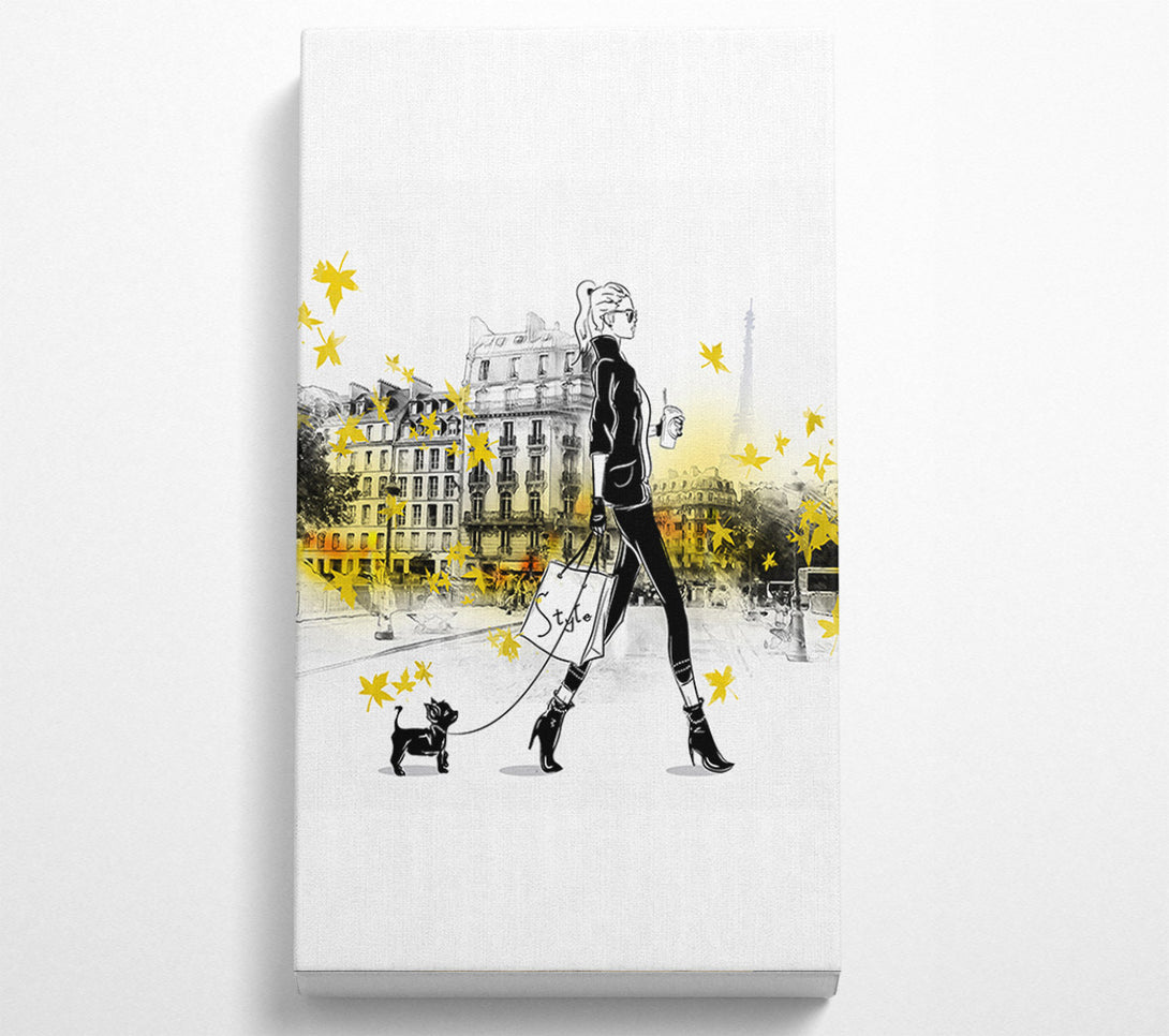 A Canvas Print of Style In The Way You Move Canvas Art