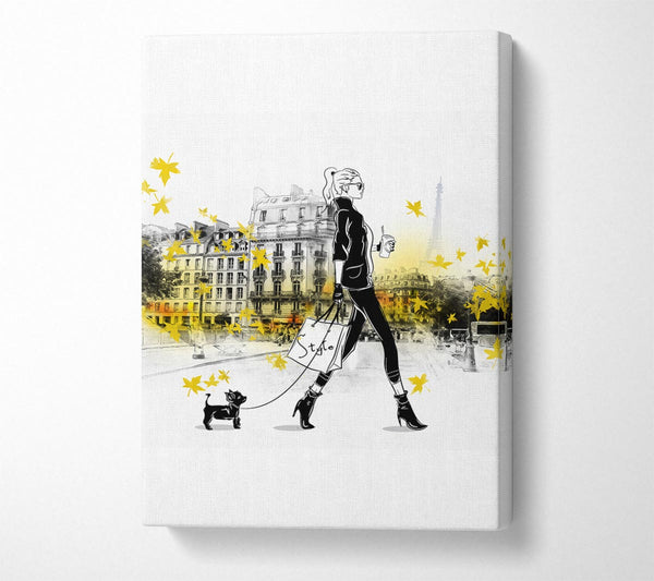  A Canvas Print of Style In The Way You Move Canvas Art