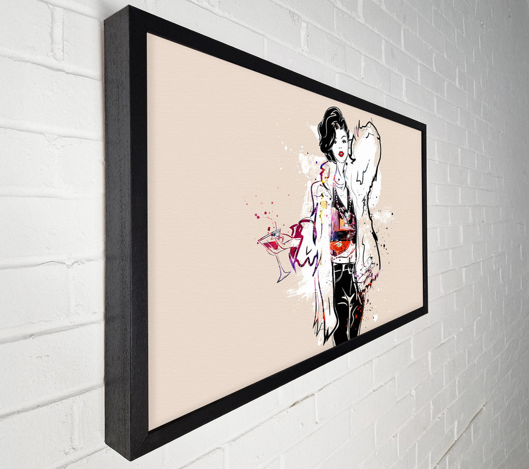  A Canvas Print of Style Splash Canvas Art