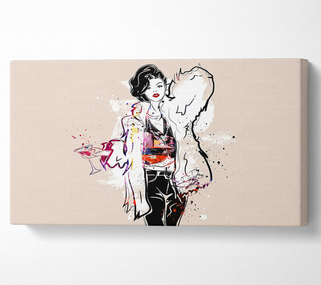  A Canvas Print of Style Splash Canvas Art