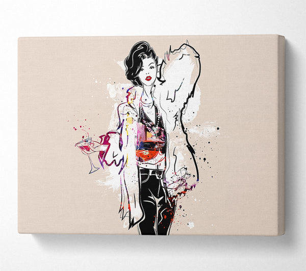  A Canvas Print of Style Splash Canvas Art
