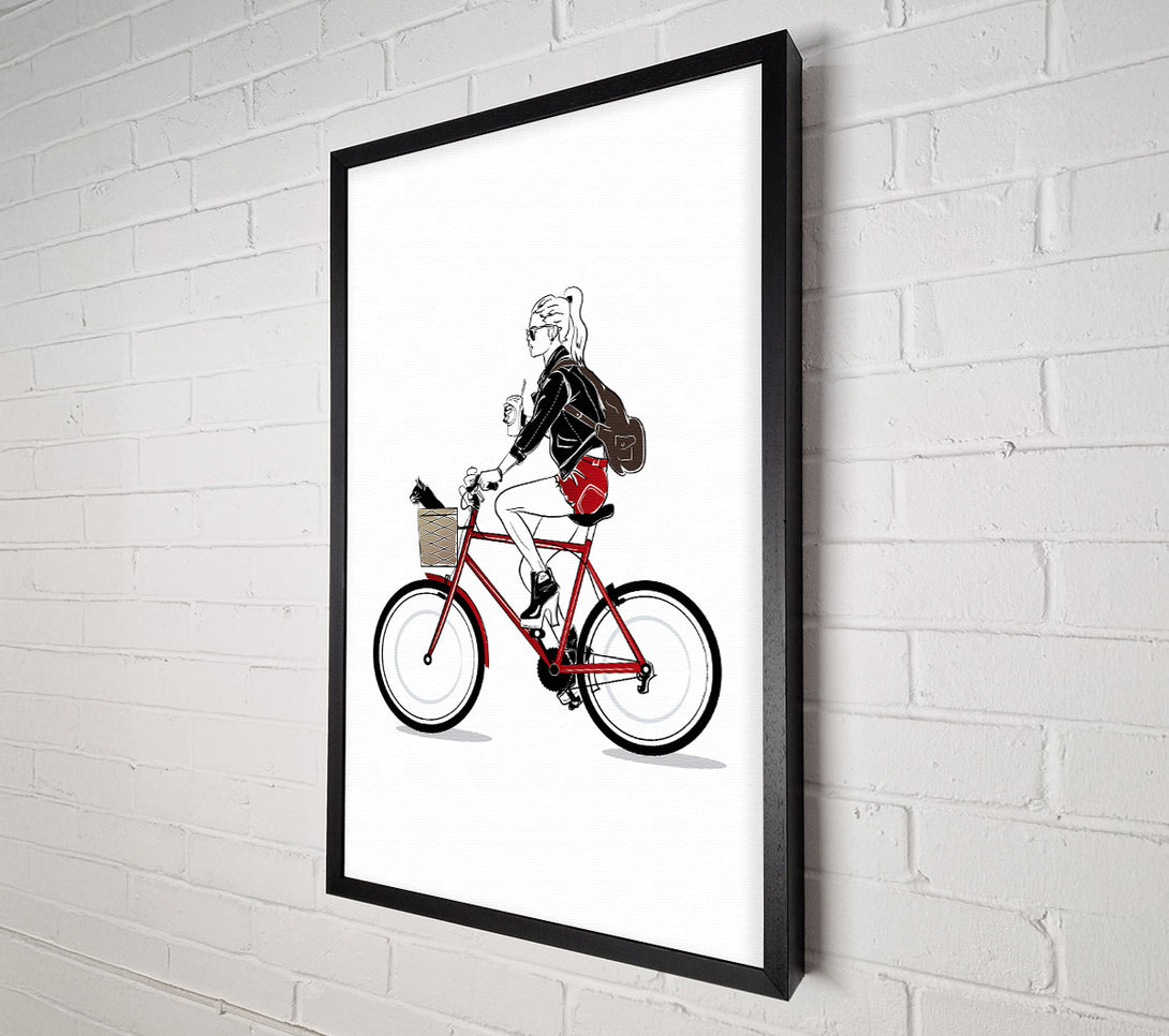  A Canvas Print of Style Cycle Canvas Wall Art