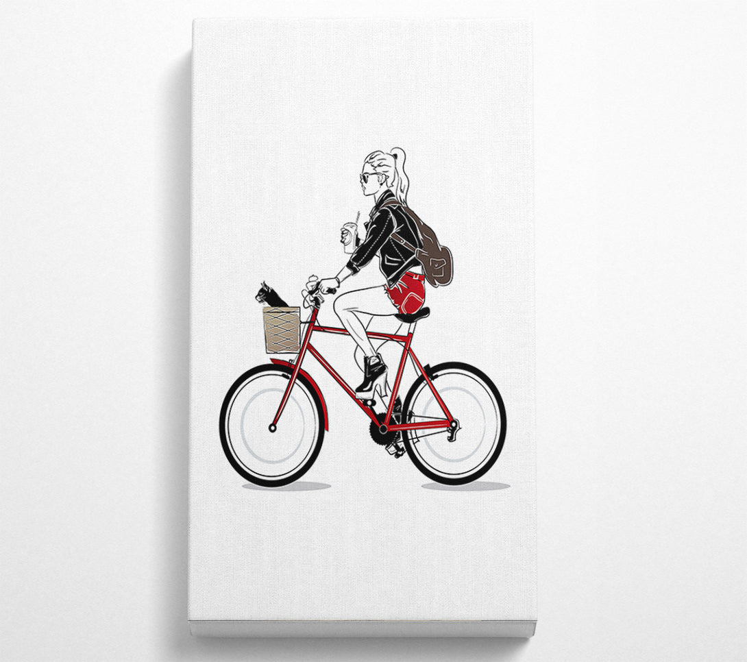  A Canvas Print of Style Cycle Canvas Wall Art