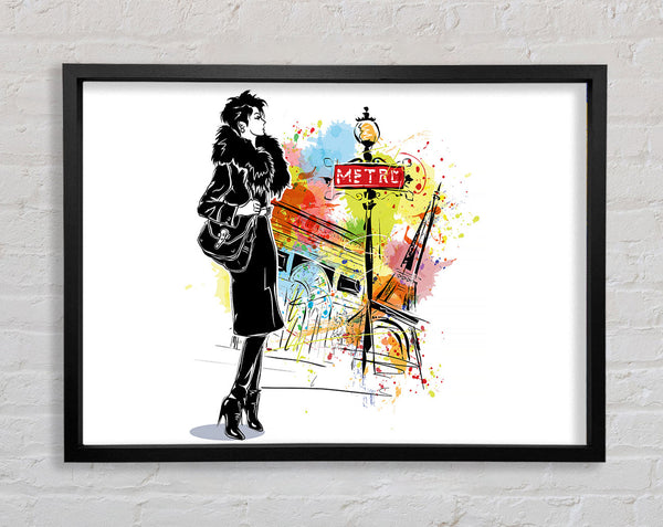 Paris Streets 2 Framed Print