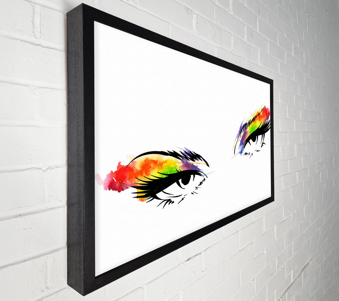  A Canvas Print of Eyes Is Where You Start Canvas Wall Art