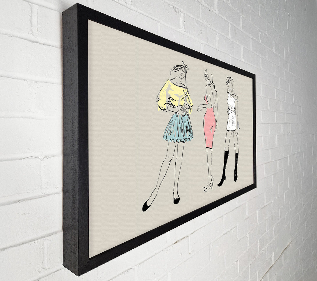  A Canvas Print of Ready To Party Canvas Print