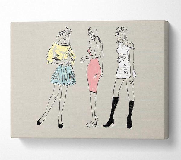  A Canvas Print of Ready To Party Canvas Print