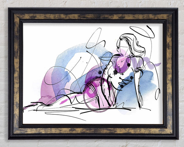 New Seasons Colours Framed Print