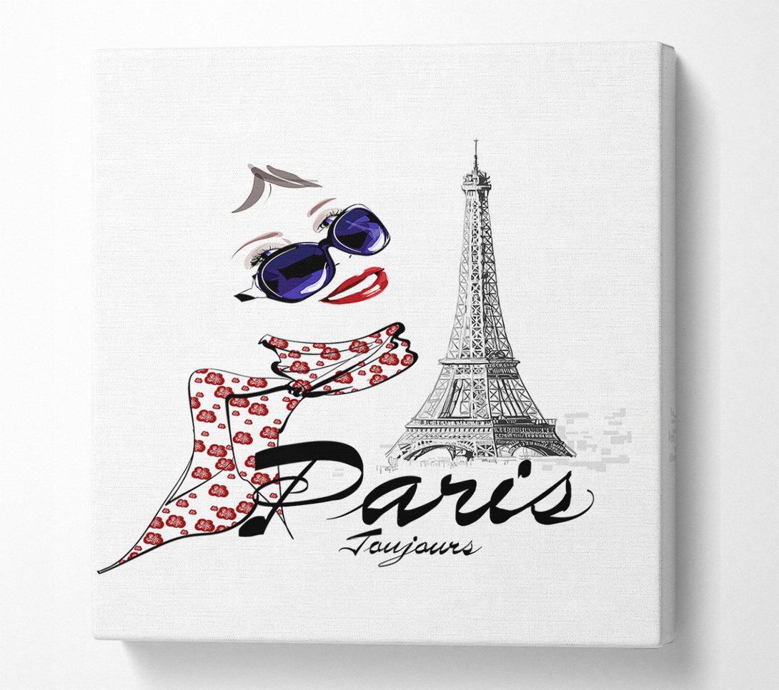  A Canvas Print of Paris Style Canvas Art