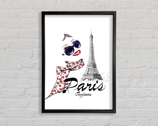 Paris Style Framed Print