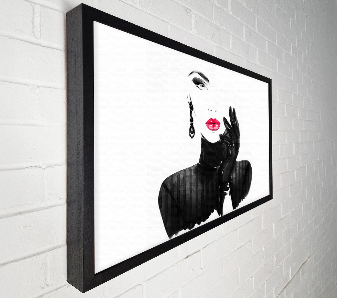  A Canvas Print of Beauty Of A Woman Canvas Art