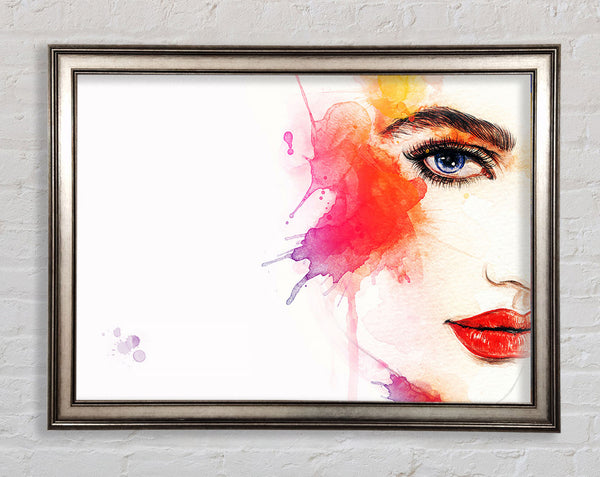 Beauty Of A Woman 2 Framed Print