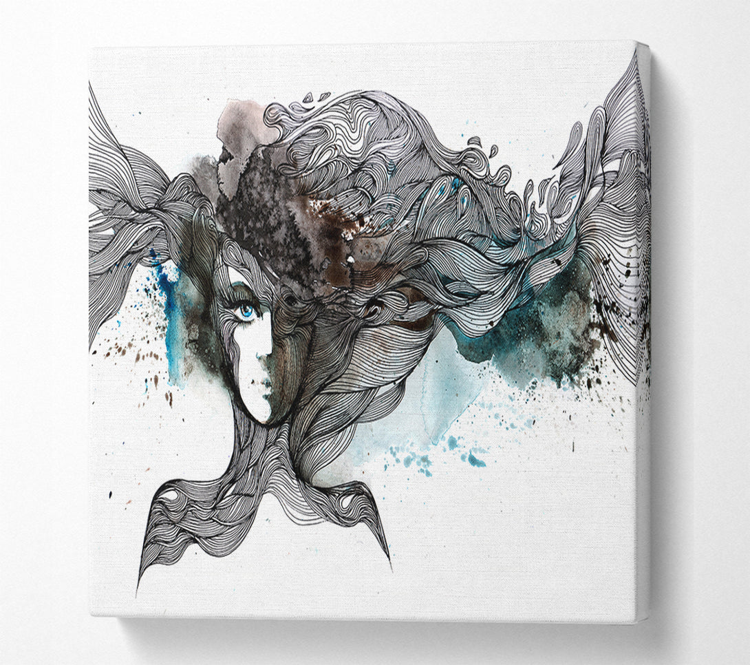  A Canvas Print of Connections Of Time Canvas Art