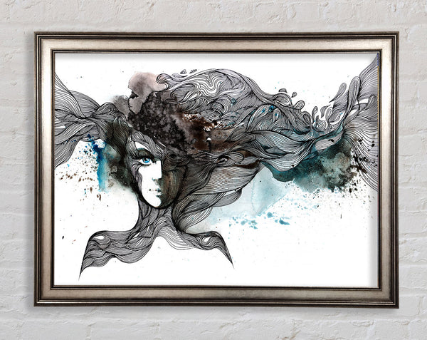 Connections Of Time Framed Print
