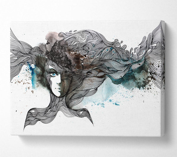  A Canvas Print of Connections Of Time Canvas Art