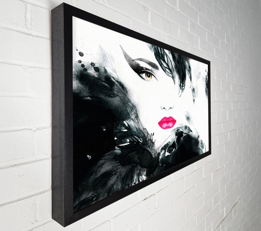  A Canvas Print of Glamour Canvas Wall Art