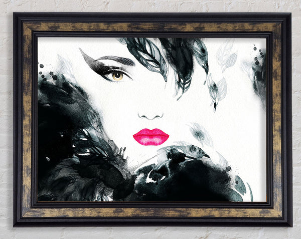 Glamour Framed Print