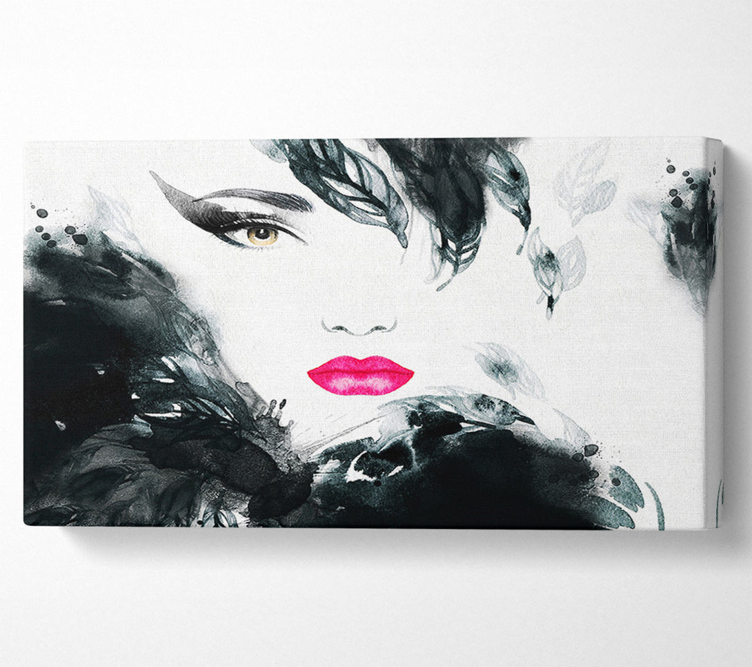  A Canvas Print of Glamour Canvas Wall Art