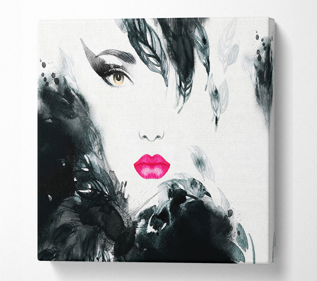  A Canvas Print of Glamour Canvas Wall Art