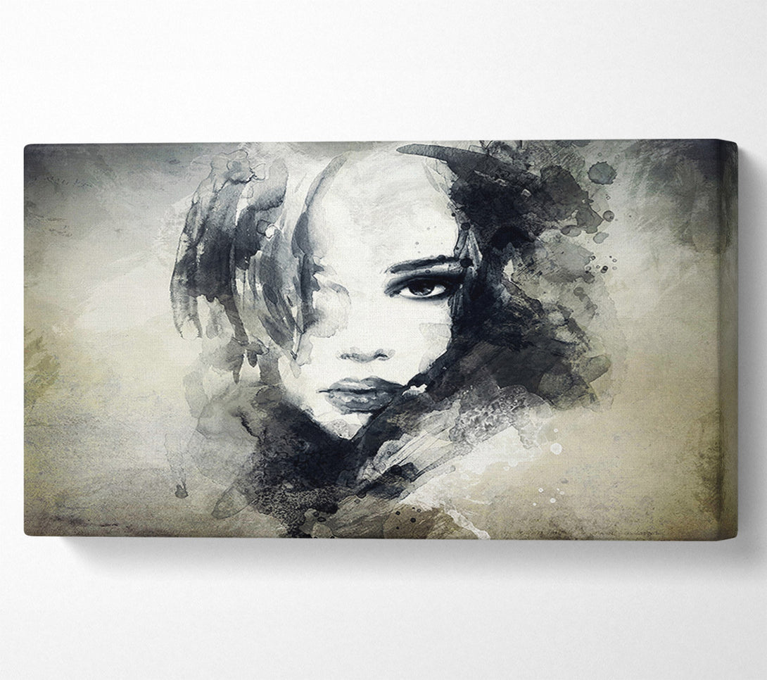  A Canvas Print of Beauty And Style Canvas Wall Art