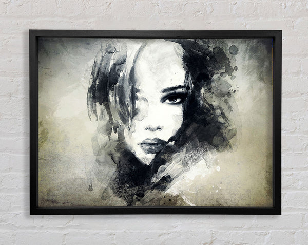 Beauty And Style Framed Print