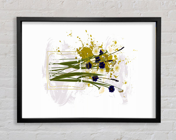 Vase Absract Framed Print