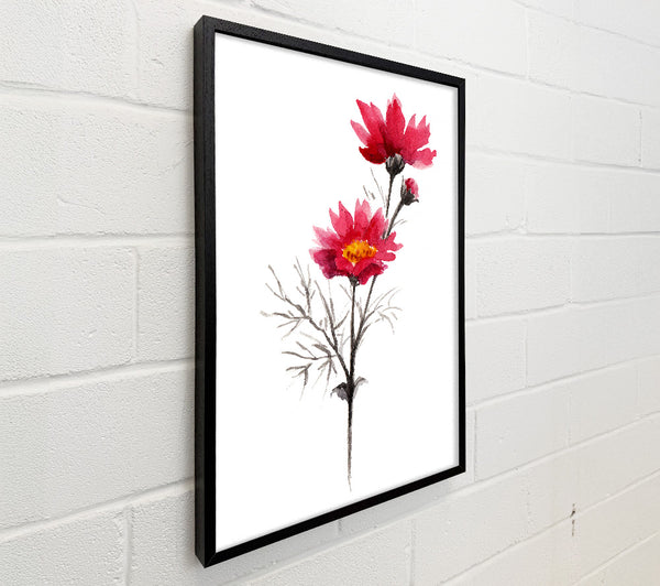 Pink Flower Spray