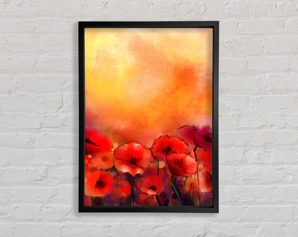 Poppy Dream Framed Print
