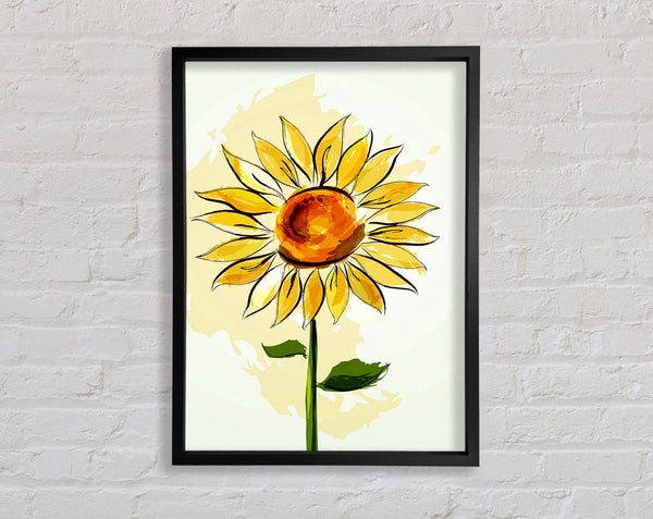 Sunflower Beauty Framed Print