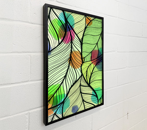 Paint Splash Leaves