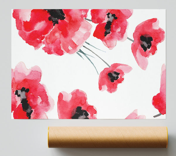 Just Poppies Giclee Print
