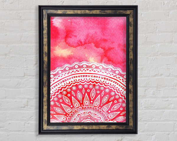 Petal Pattern 1 Framed Print