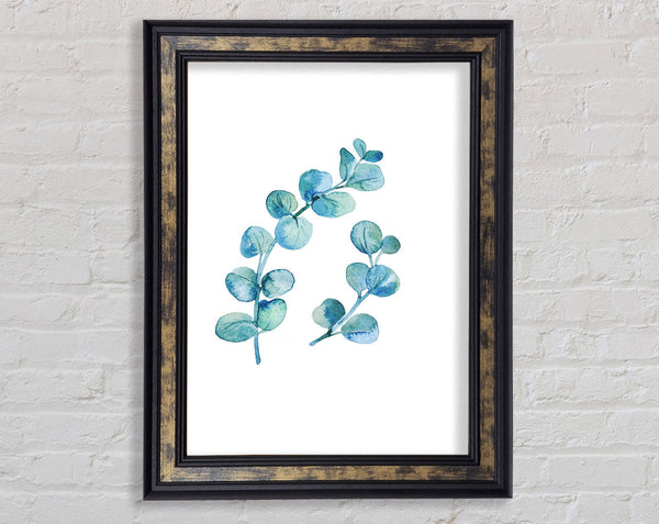 Gentle Leaves Framed Print