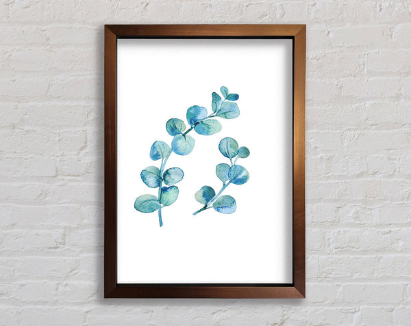 Gentle Leaves Framed Print