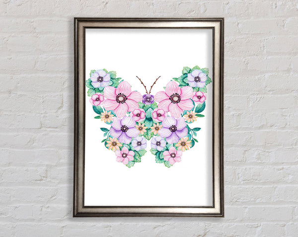 Butterfly Petals Framed Print