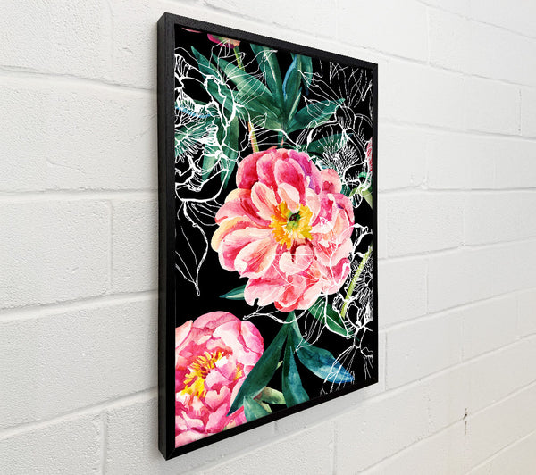 Huge Pink Flowers