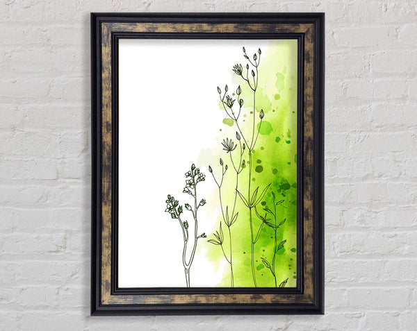Climbing To The Sun Framed Print