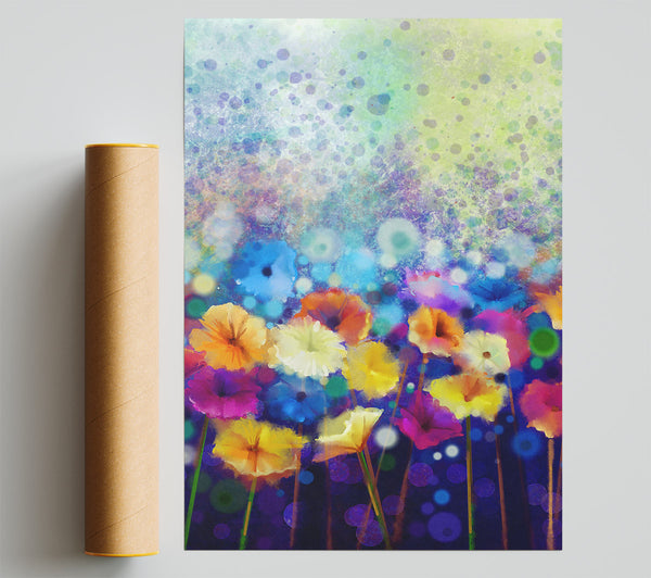Eye Of The Petals Giclee Print