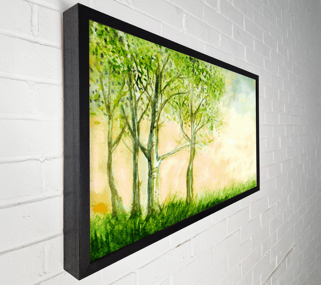  A Canvas Print of Green Dream Canvas Wall Art