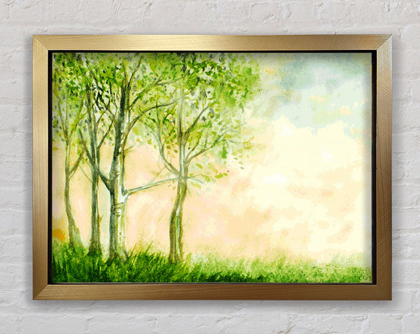 Green Dream Framed Print