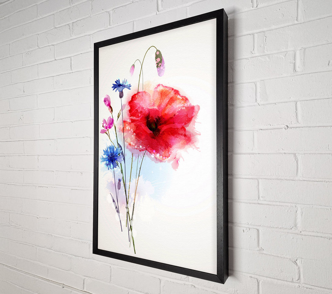  A Canvas Print of Poppy Magic Canvas Art
